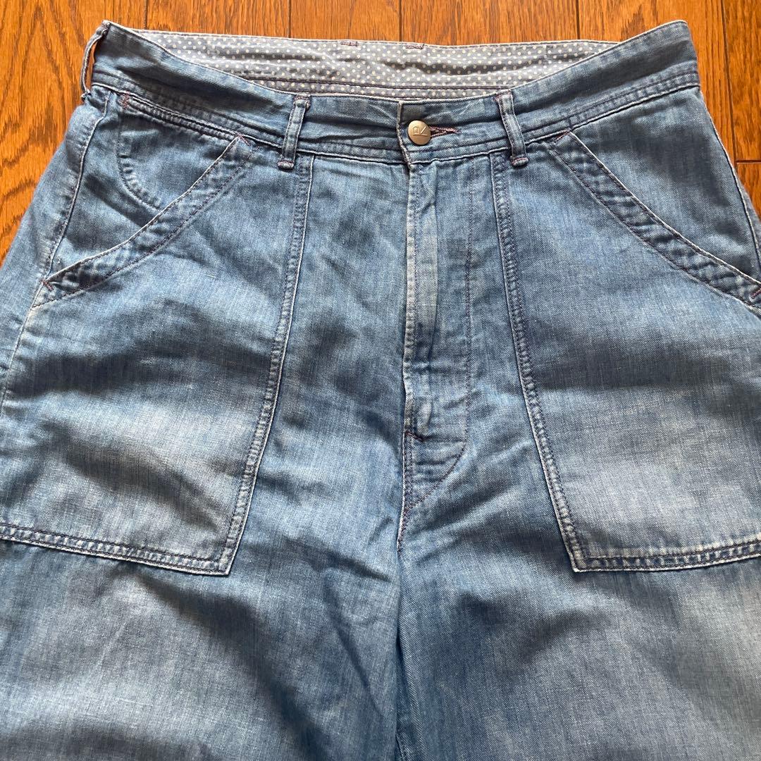 【45R】コットンリネンデニムの908ペインターパンツ ⭐︎