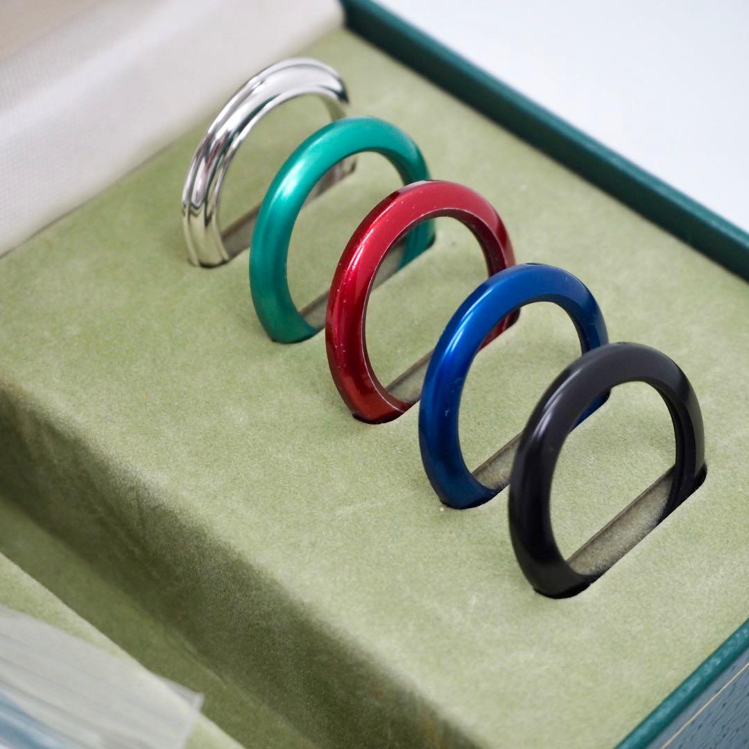 242 稼働【美品】GUCCI 時計　箱付き チェンジベゼル　6色　ゴールド