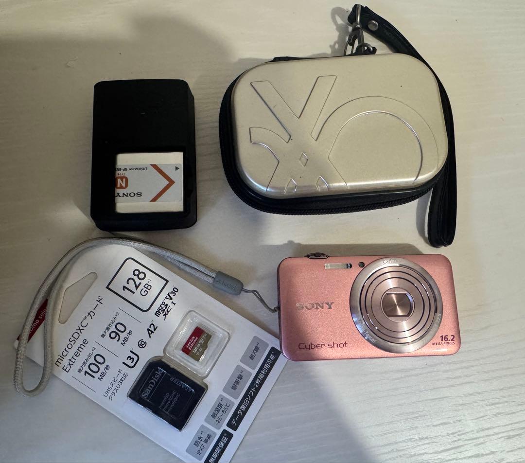 [美品】SONY Cyber-shot DSC-WX7 ピンク　動作確認済