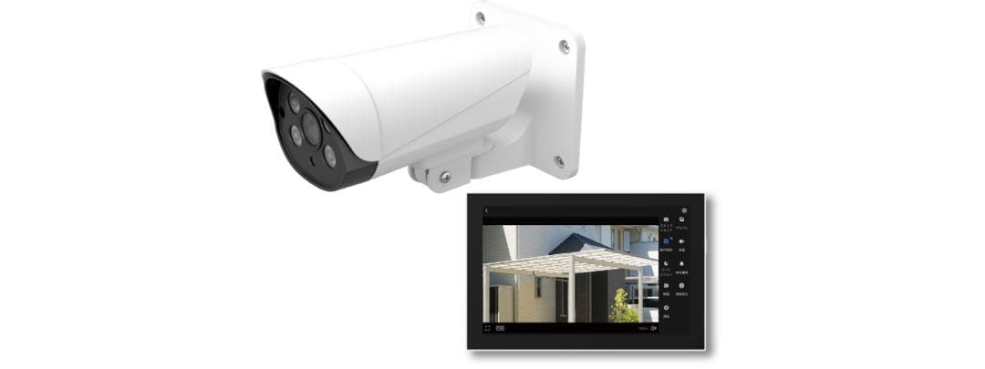 パナソニック　モニター付き屋外カメラ　VL-CV100K