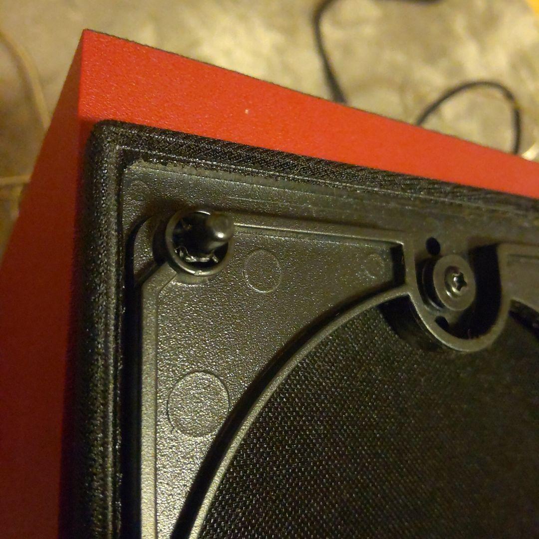 Pioneer ミニコンポ 赤 リモコン付き　CM32