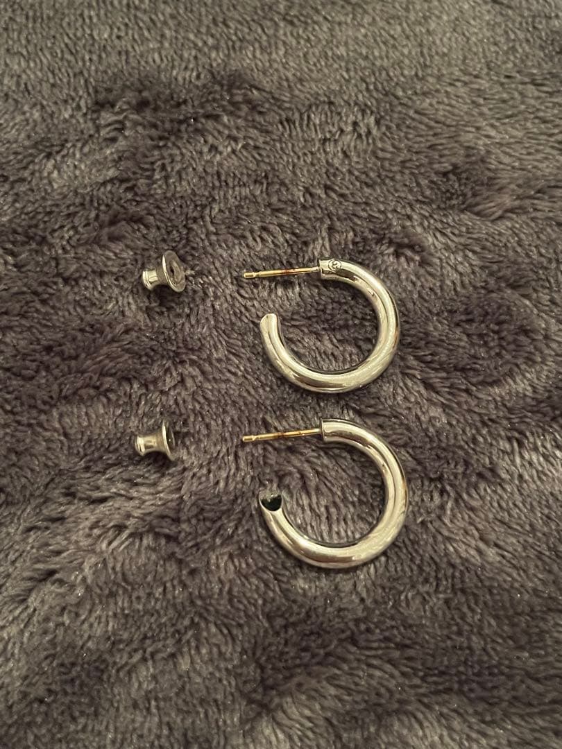 K*i様 CAREERING501シルバー フープピアス ケース キャリアリング