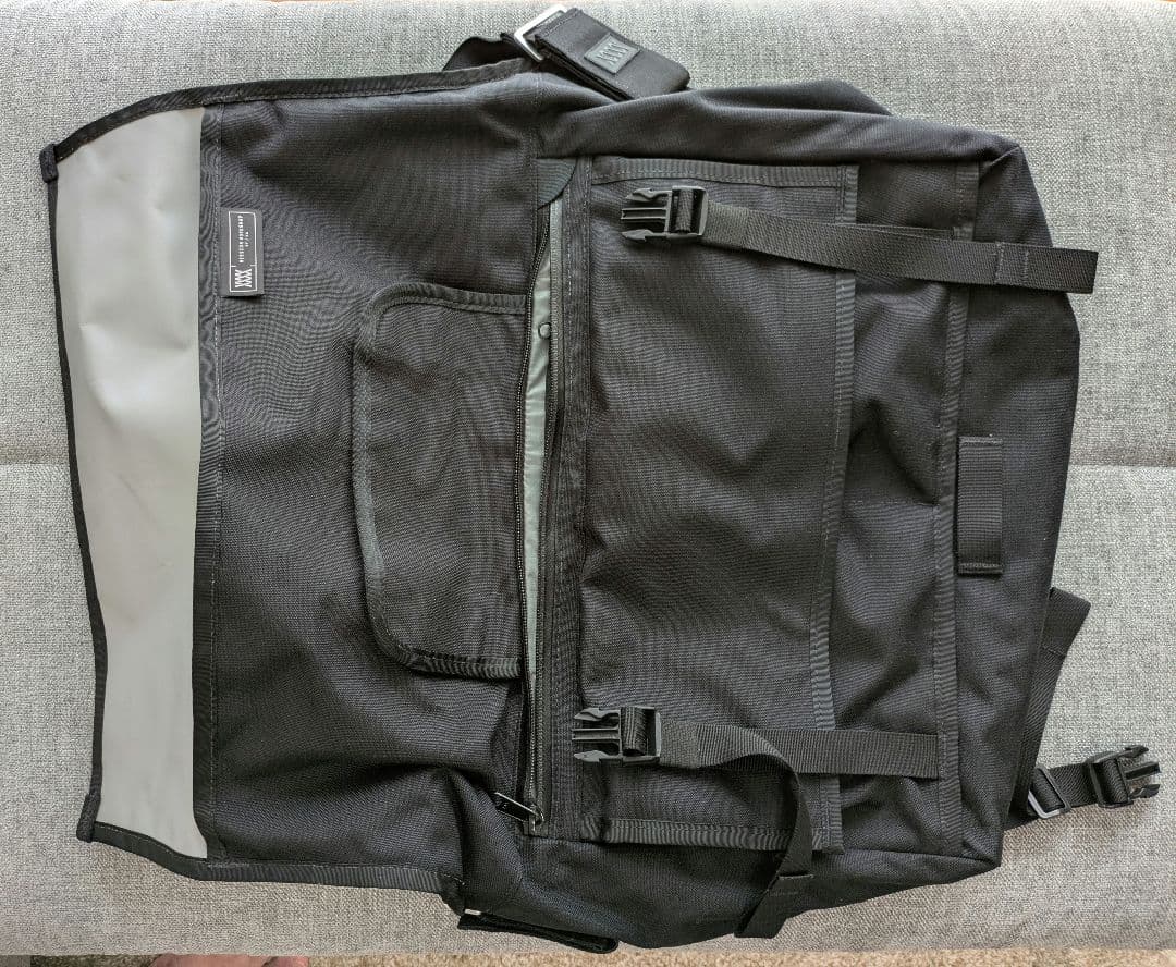 MISSION WORKSHOP メッセンジャーバッグ 黒 USA