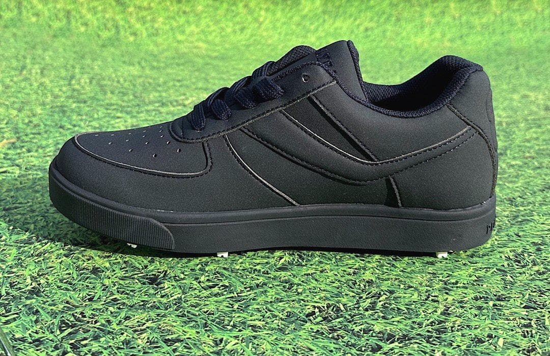 新品正規品 パーリーゲイツ 定価28600円 ゴルフシューズ 紺 24.0cm