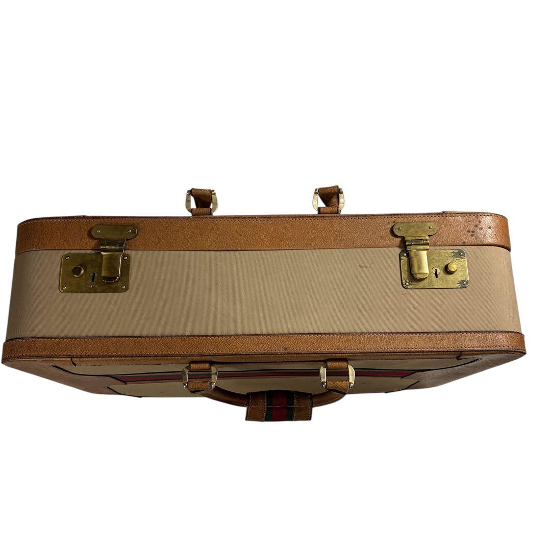 超希少✨GUCCIグッチ アンティーク トランクケースト シェリーライン