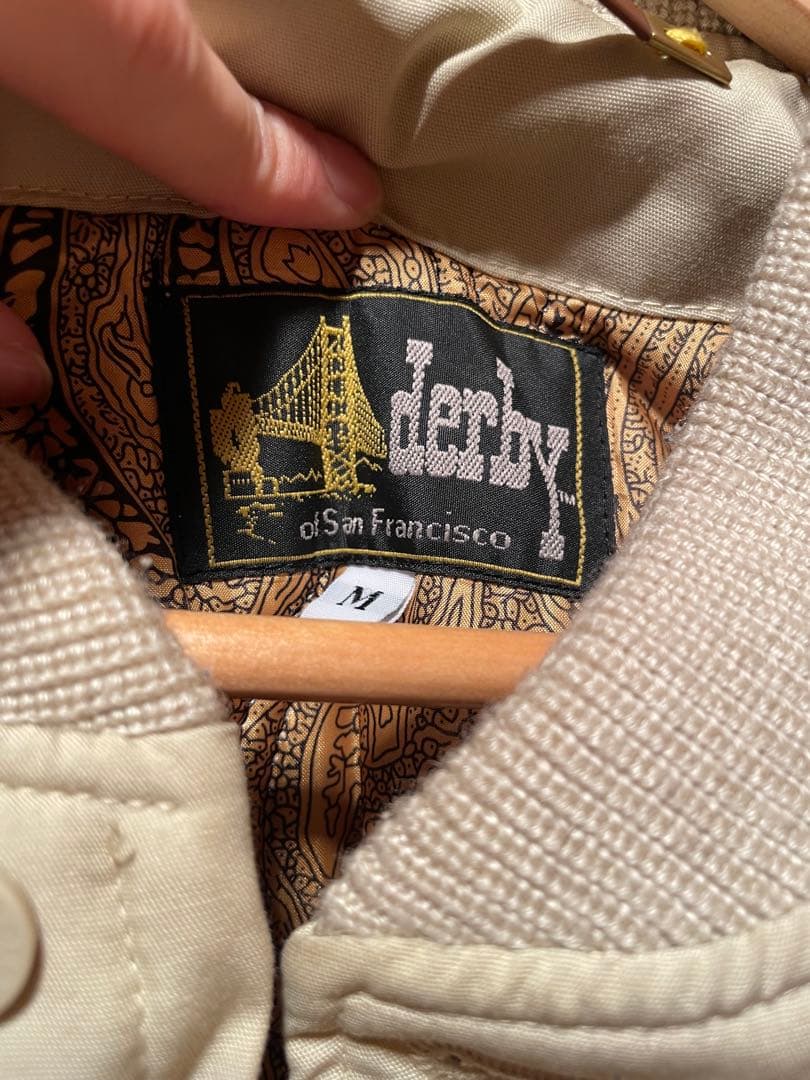 ダービーオブサンフランシスコ　ジャケット　ベージュ　美品　木村拓哉着用