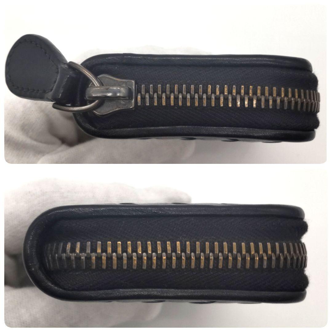 ボッテガヴェネタ イントレチャート ケース 黒 レザー