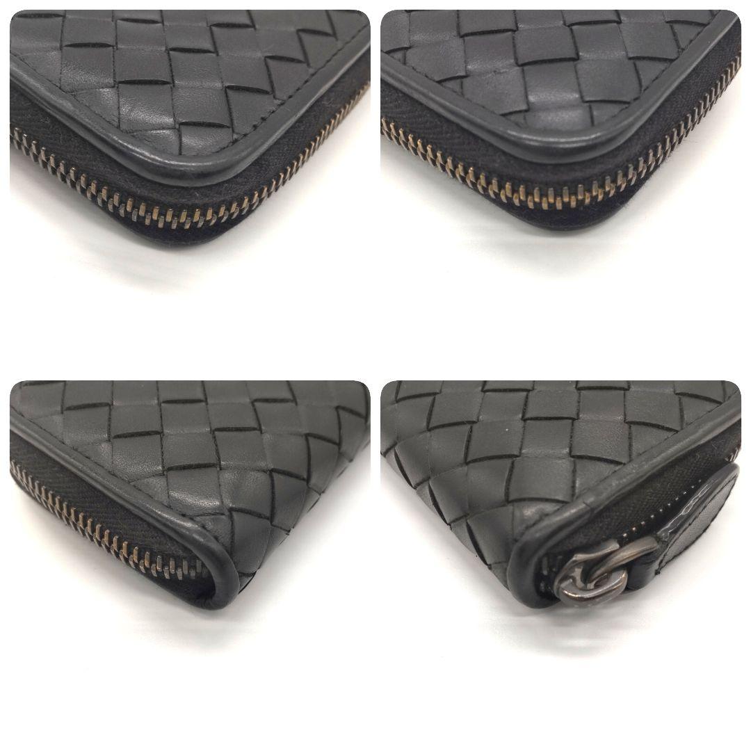 ボッテガヴェネタ イントレチャート ケース 黒 レザー