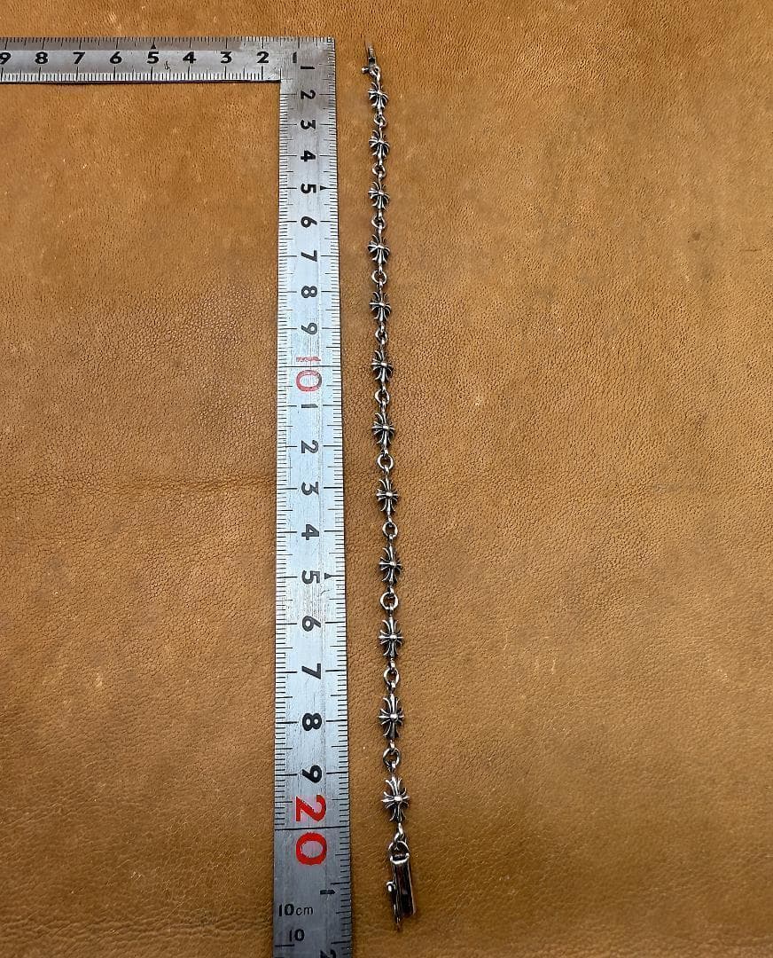 タイニー E プラス ブレスレット シルバー925 クロス 12リンク 4707