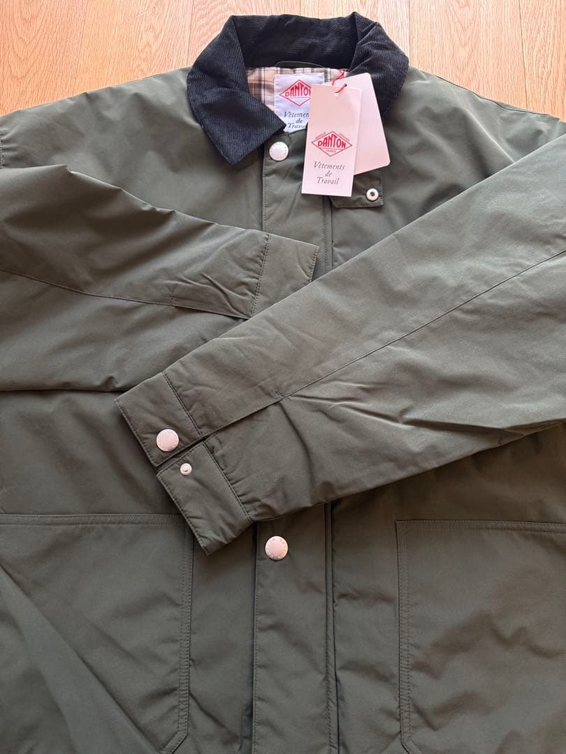 DANTON ダントン　ナイロンタフタ カバーオールジャケット