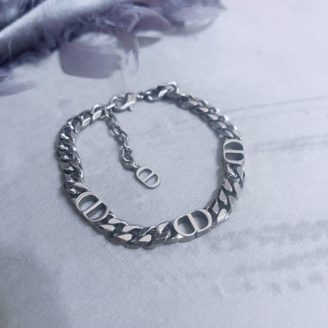 Dior CD Icon チェーンリンク ブレスレット