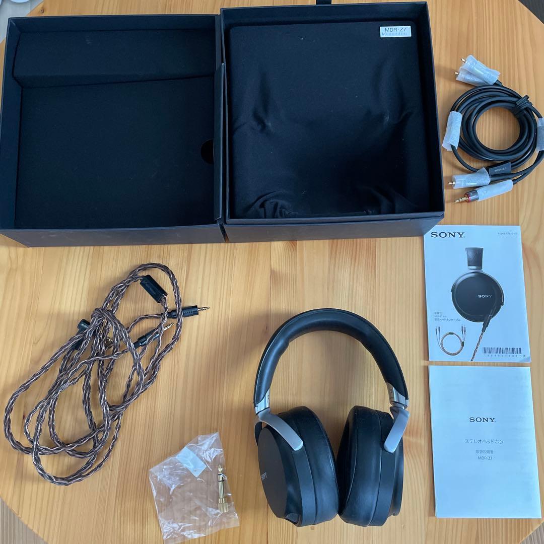 【更に値下げ⭕️】SONY MDR-Z7 ヘッドフォン＆ケーブル付き