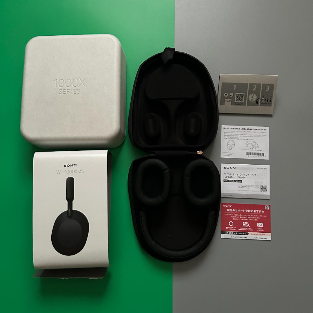 SONY ソニー WH-1000XM5 BM ブラック ヘッドフォン