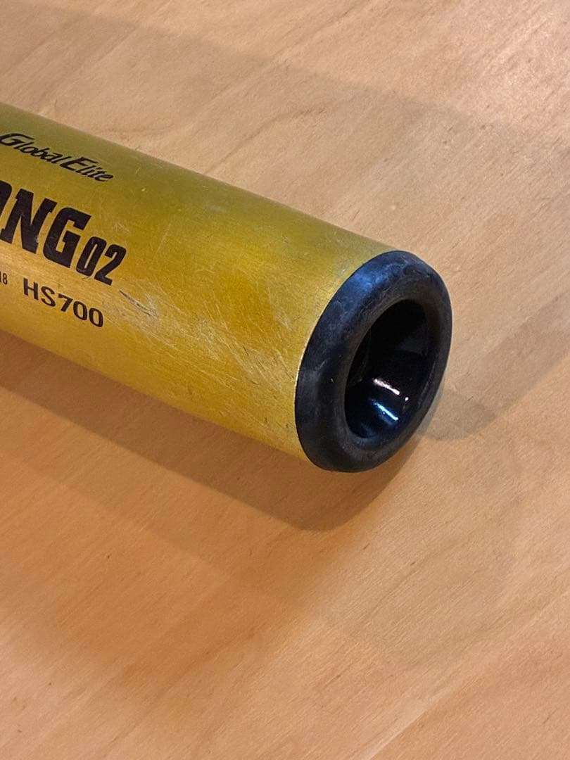 【中学硬式】V KONG 02 硬式野球バット 84cm・830g ゴールド