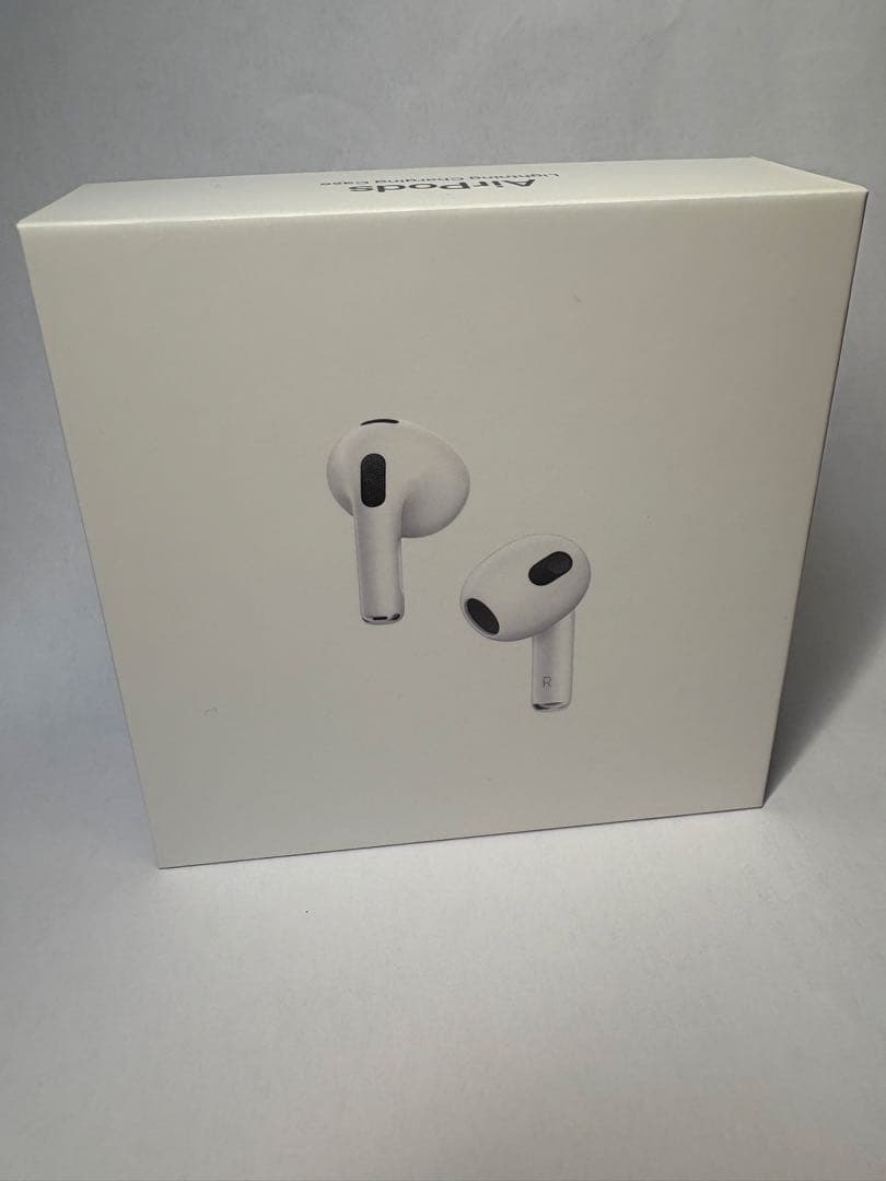 AirPods第3世代　本体 ホワイト 充電ケース付き