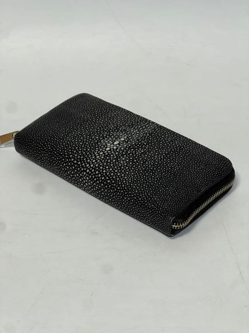 PRECIOUS PRESTIGE/長財布/黒/ガルーシャ エイ革