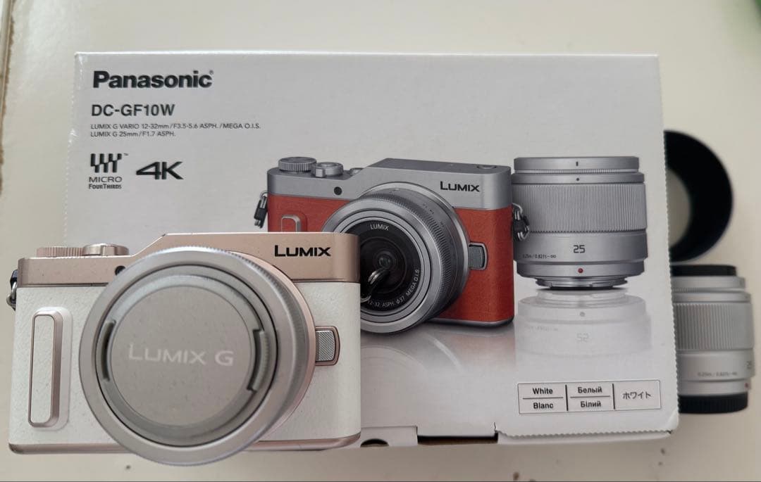 【クリスマス限定セール】 ダブルレンズ付DC-GF10W デジタル一眼レフカメラ