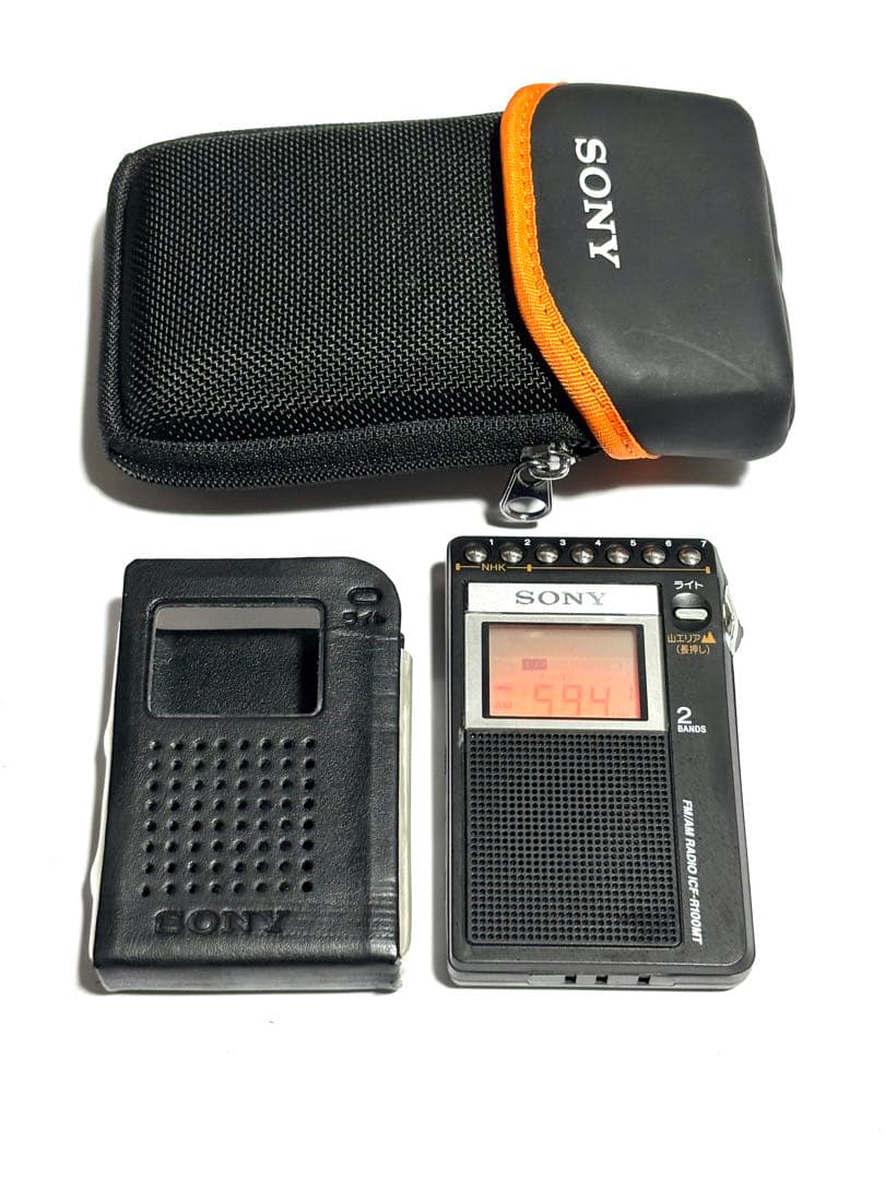 SONY ポケットラジオ ICF-R100 動作品
