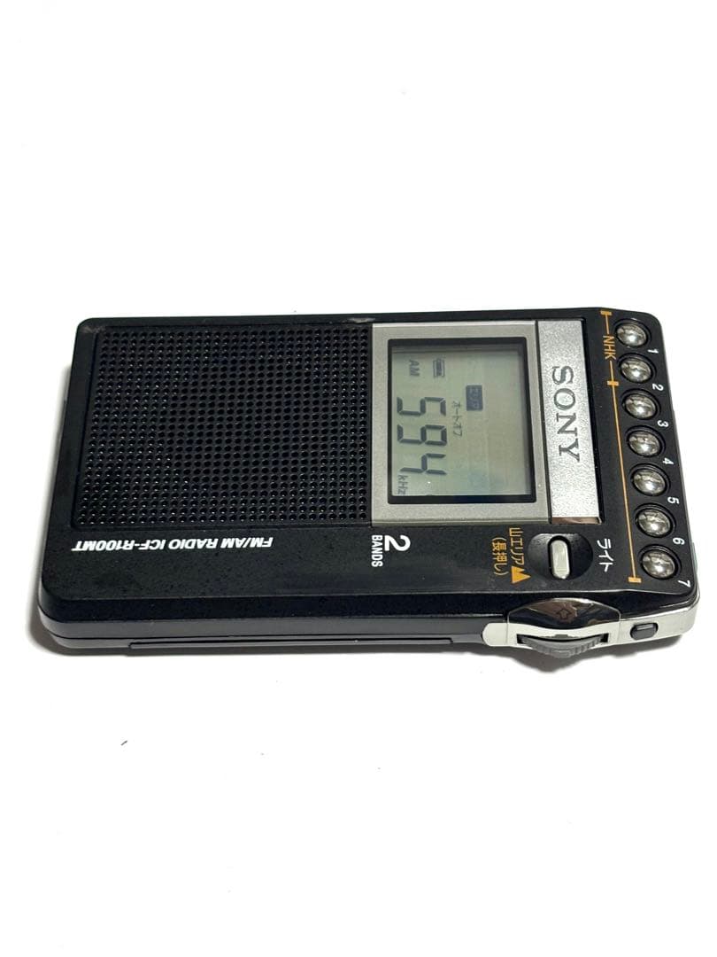 SONY ポケットラジオ ICF-R100 動作品