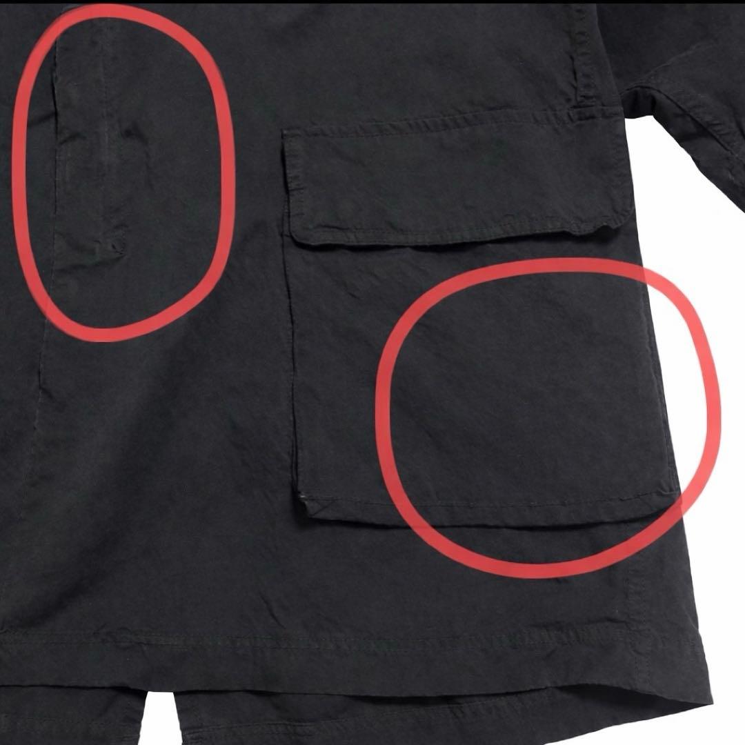 Poter Classic ウェザーミリタリーコート　洗える　M ブラック