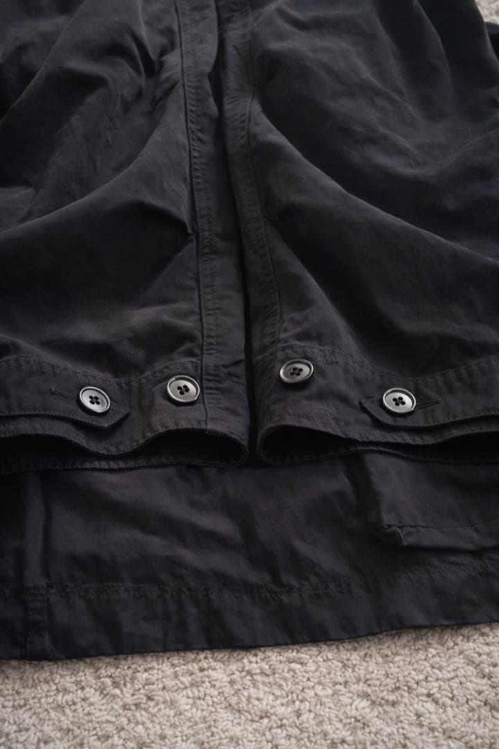 Poter Classic ウェザーミリタリーコート　洗える　M ブラック