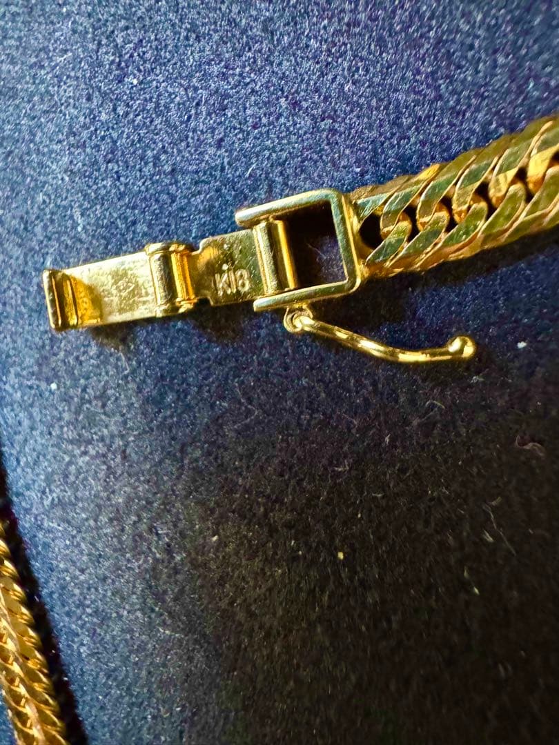 K18金　喜平50cm 12面トリプル　30.8gネックレス