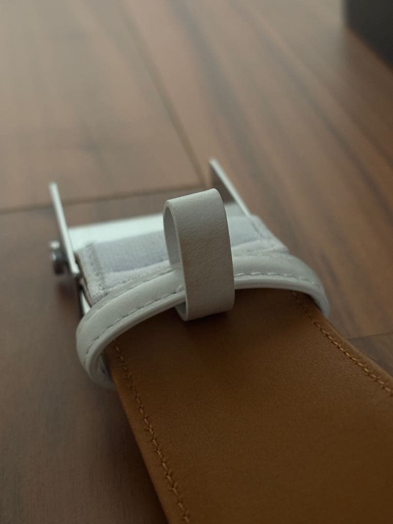 アレキサンダーワン　alexanderwang ベルト　白　ホワイト　ロゴベルト
