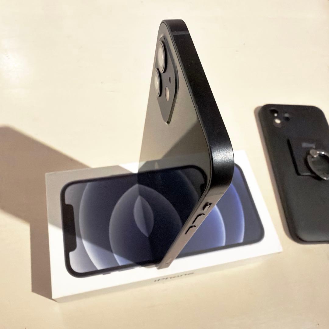 【美品】iPhone12 128GB ブラック　箱付き