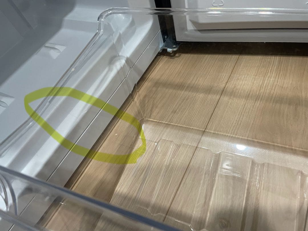 Hisense ブラック 冷蔵庫 上下二段式　175L