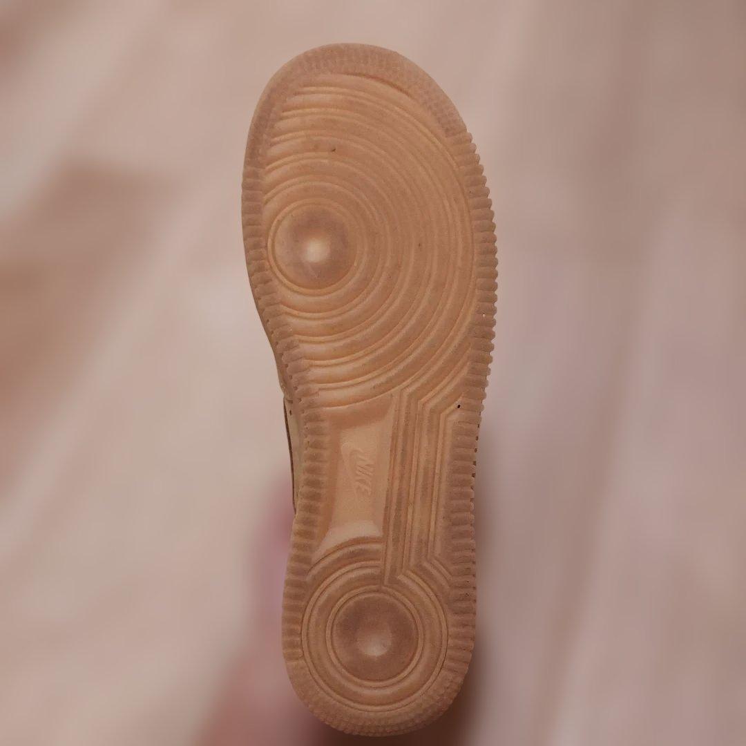 【美品】Nike Air Force 1 ベージュ スニーカー