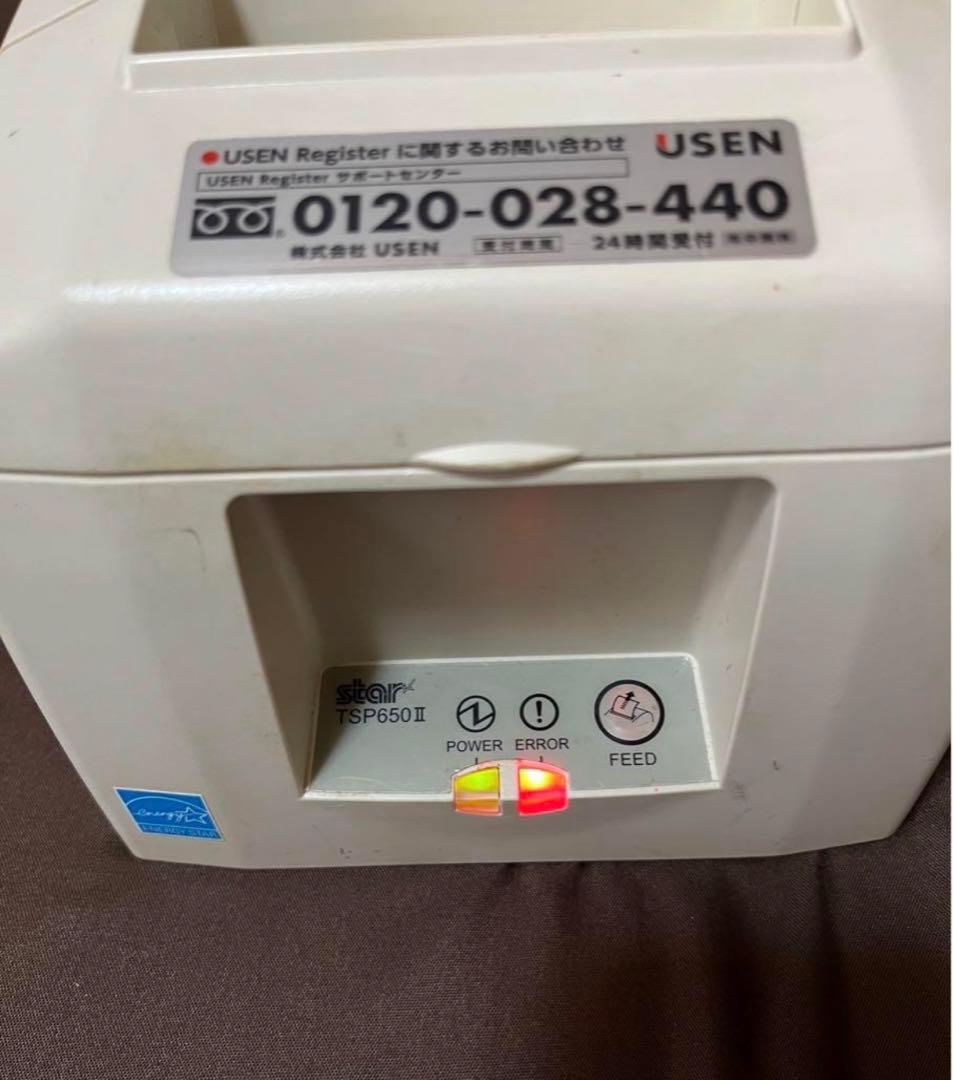 USEN Register TSP650Ⅱ レシートプリンター キャッシュドロア
