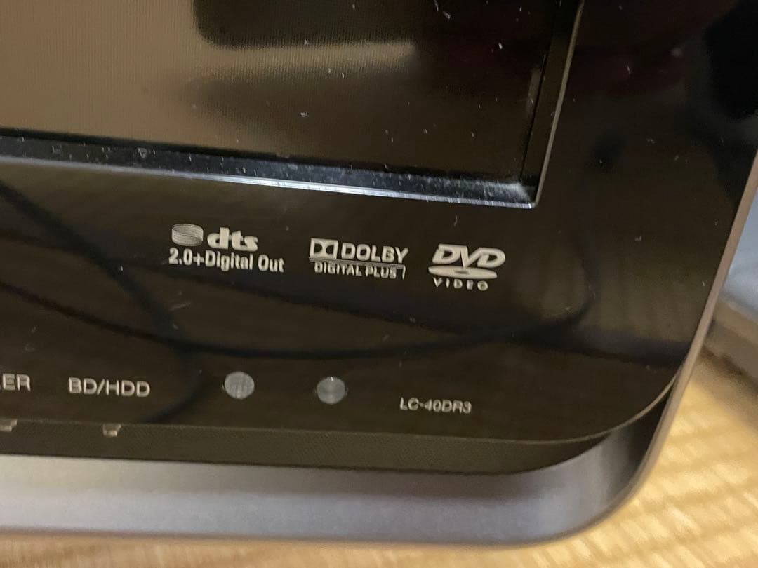 SHARP LC-40DR3 液晶テレビ　ジャンク品