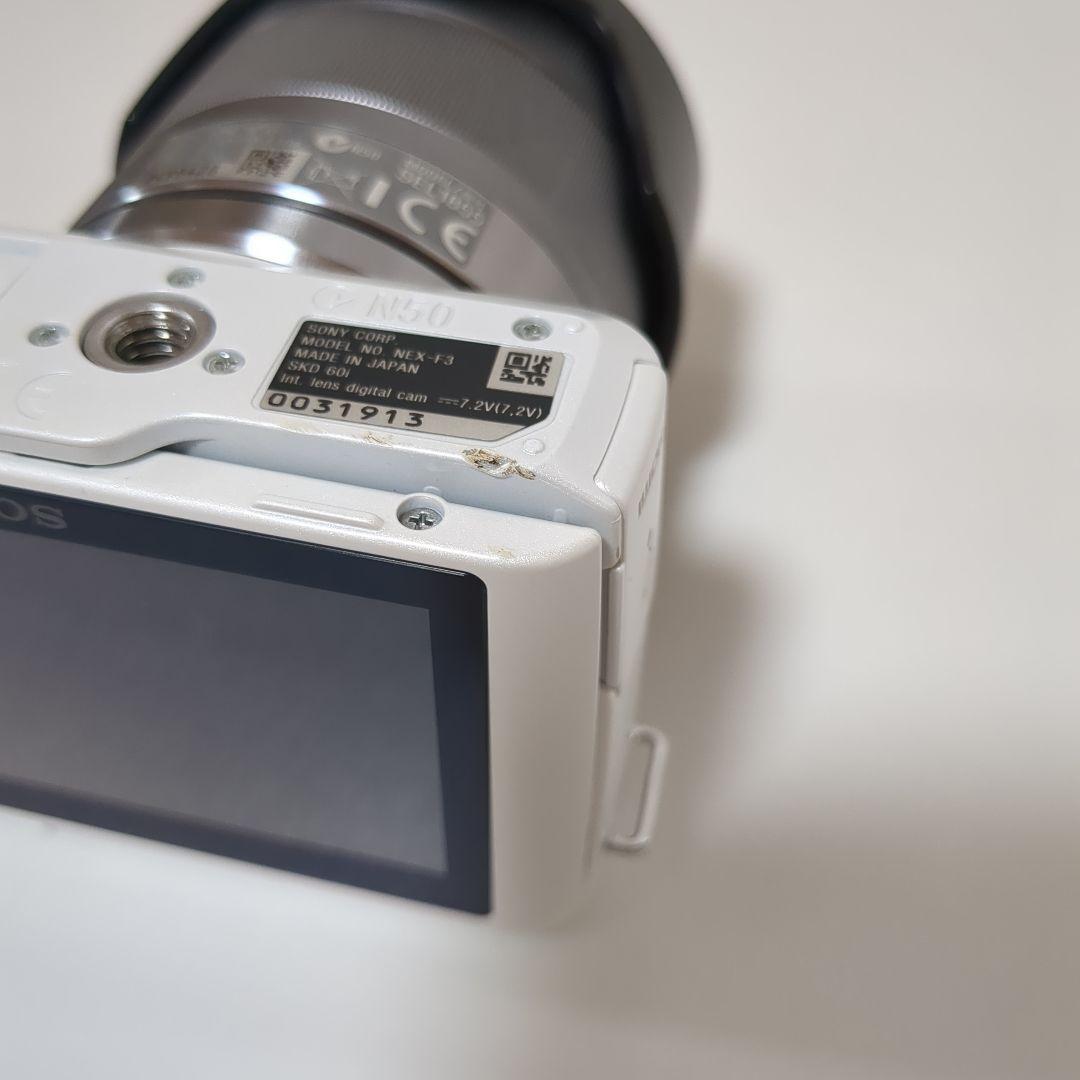 ソニー αNEX-F3 ホワイト