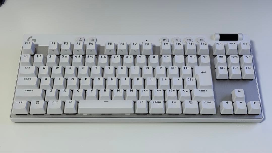 Logicool PRO X TKL RAPID ホワイト キーボード 本体