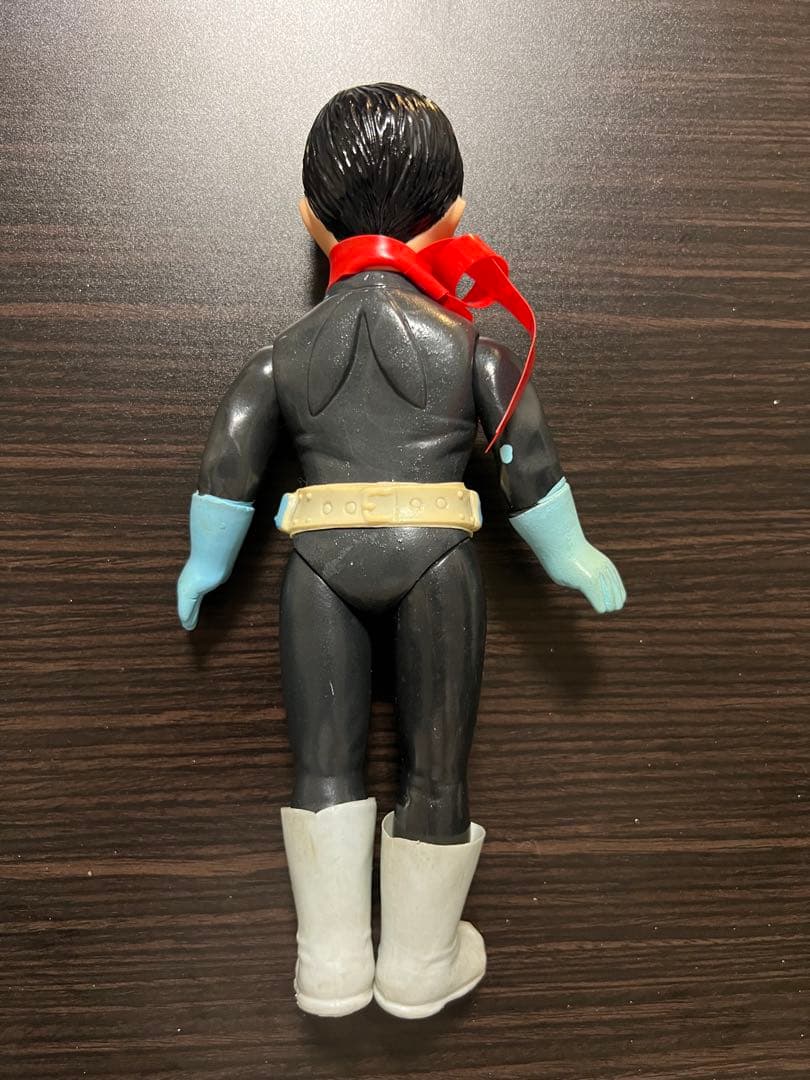 当時物　旧バンダイ　仮面ライダー　面取れソフビ