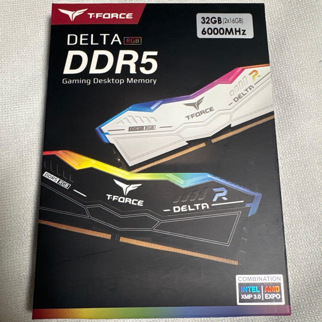 メモリーDDR5 6000Mhz(PC5-48000) 16GBx2(32GB)