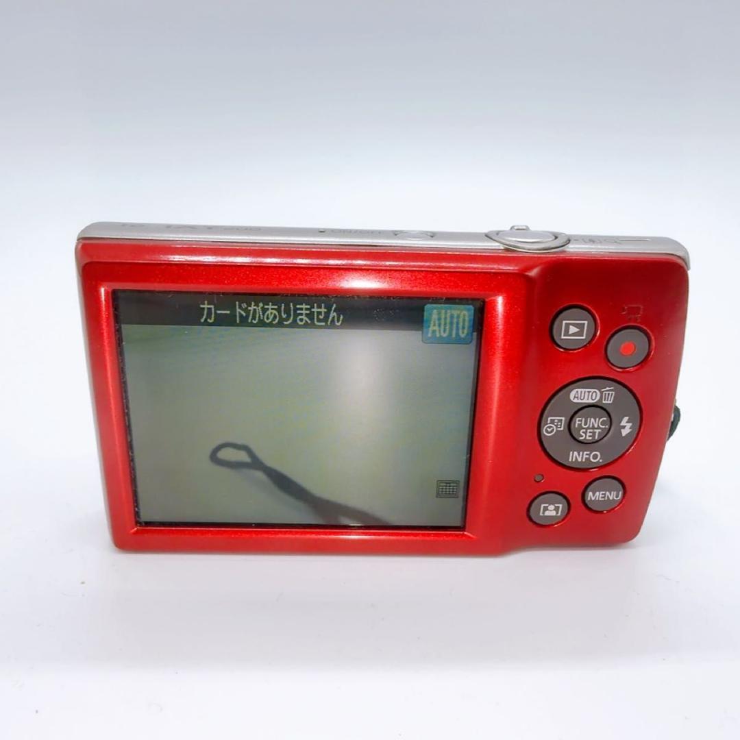 Canon コンパクトデジタルカメラ IXY200 レッド