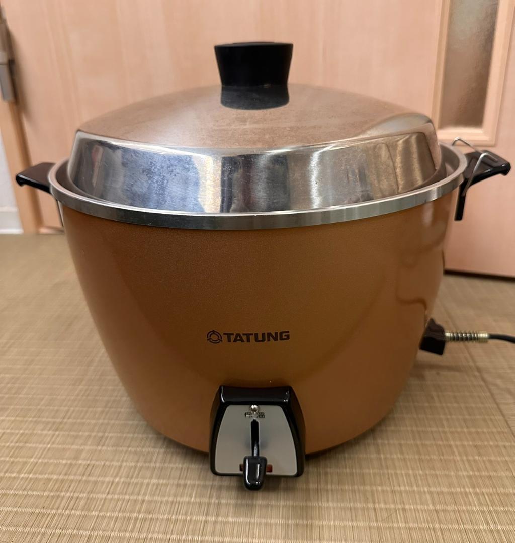 大同電気釜(大同電鍋) 炊飯器 10合 TAC-10L 23年製 状態いい！