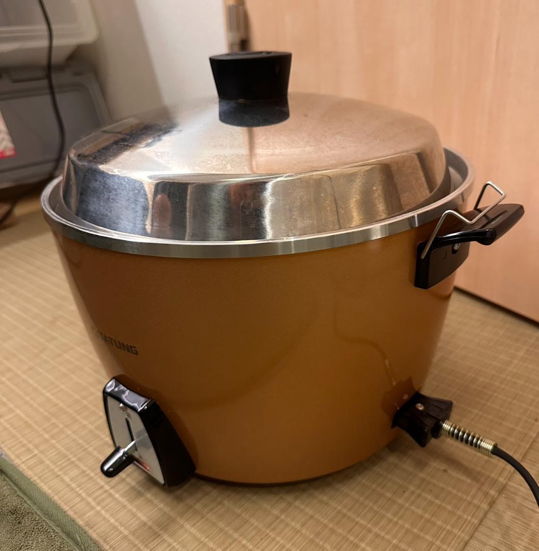 大同電気釜(大同電鍋) 炊飯器 10合 TAC-10L 23年製 状態いい！