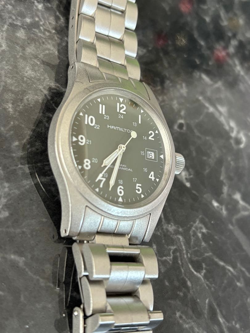 ※今週末で取下予定【美品】HAMILTON カーキフィールド メカニカル 手巻き