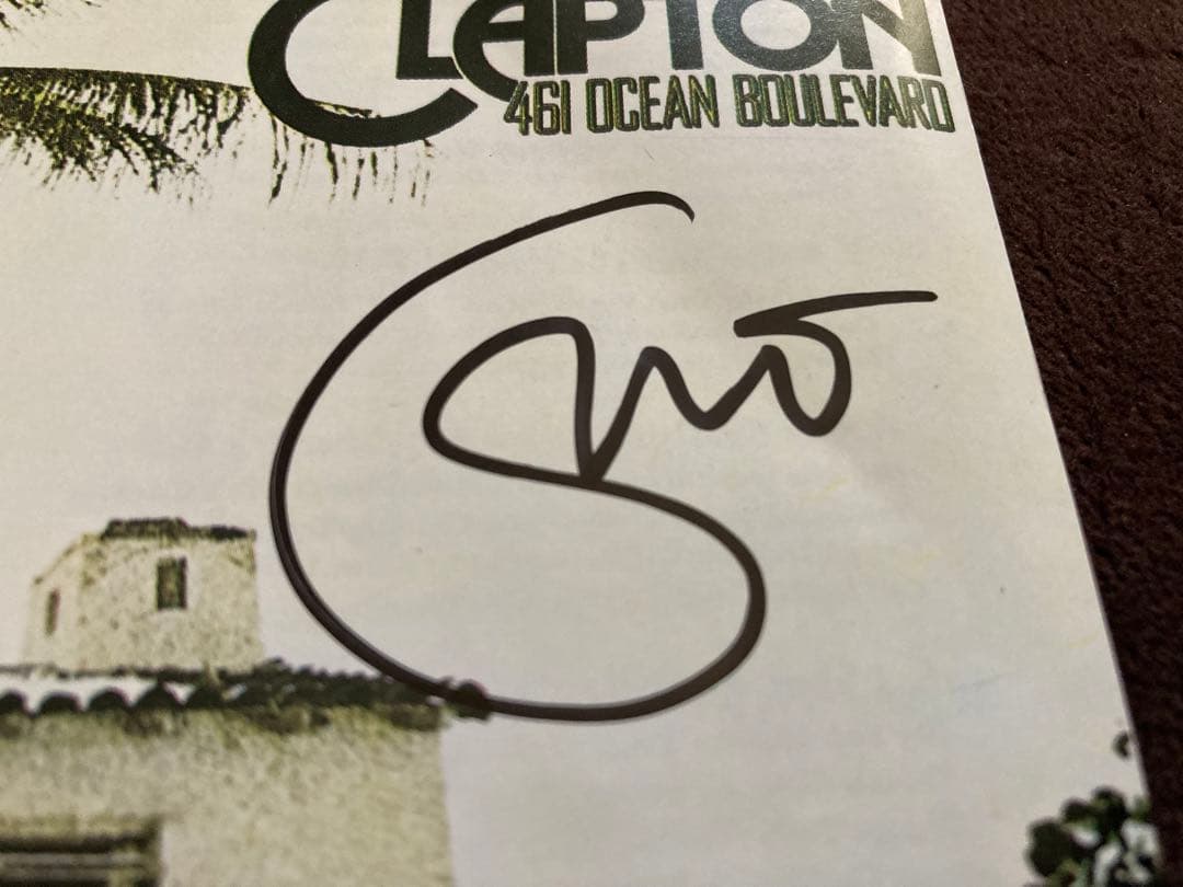 レアEric Clapton サインCD エリッククラプトン　クリームcream