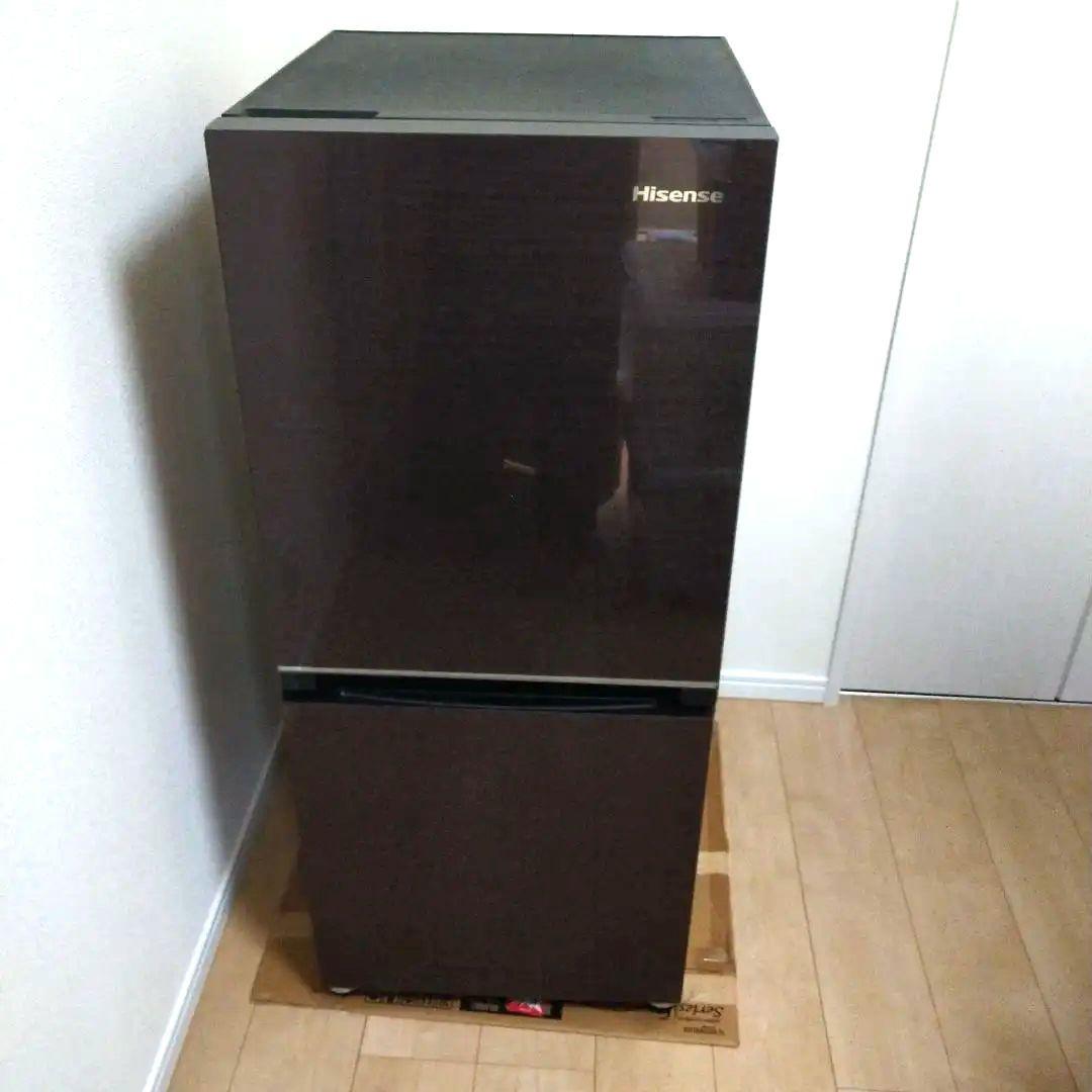 Hisense 2ドア冷蔵庫 HR-G13B-BR送料込み（引取値引き可）