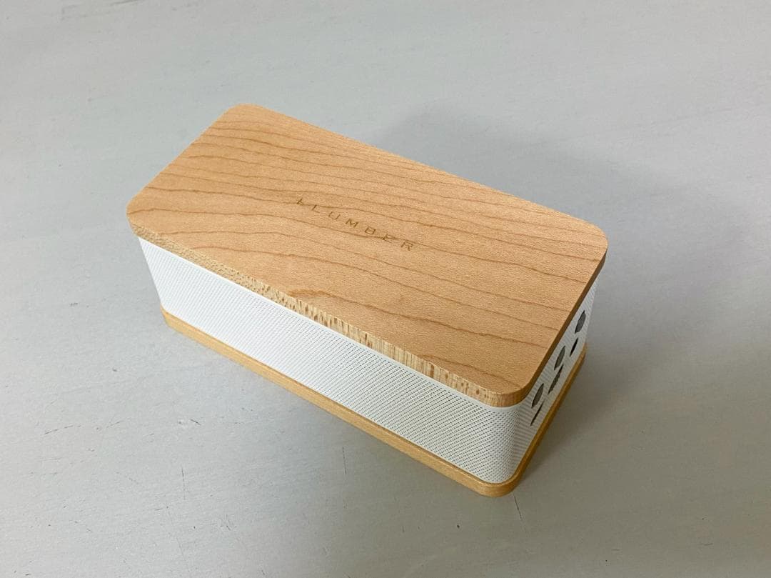 木製 モバイル・スピーカー Bluetooth Hacoa 白 北欧雑貨