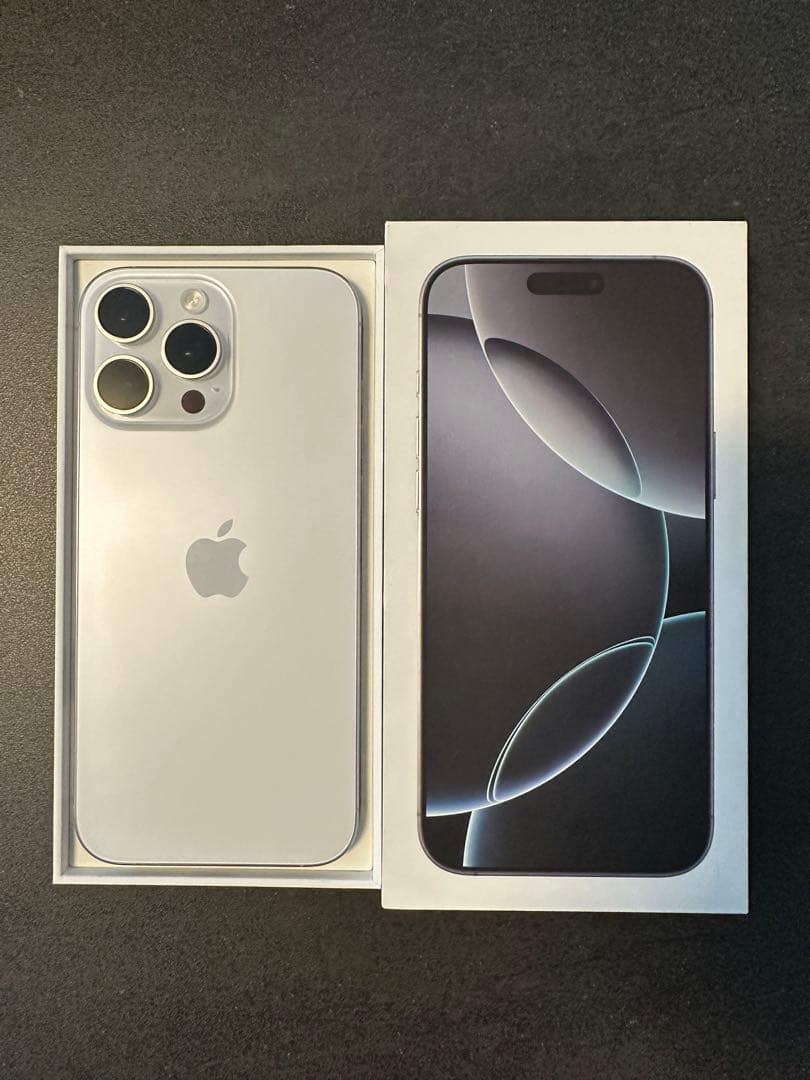 iphone 16 Pro max 512gb バッテリー100% 充放電43回