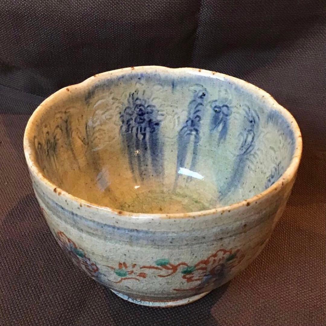 イムサエム　刻文彩色丼