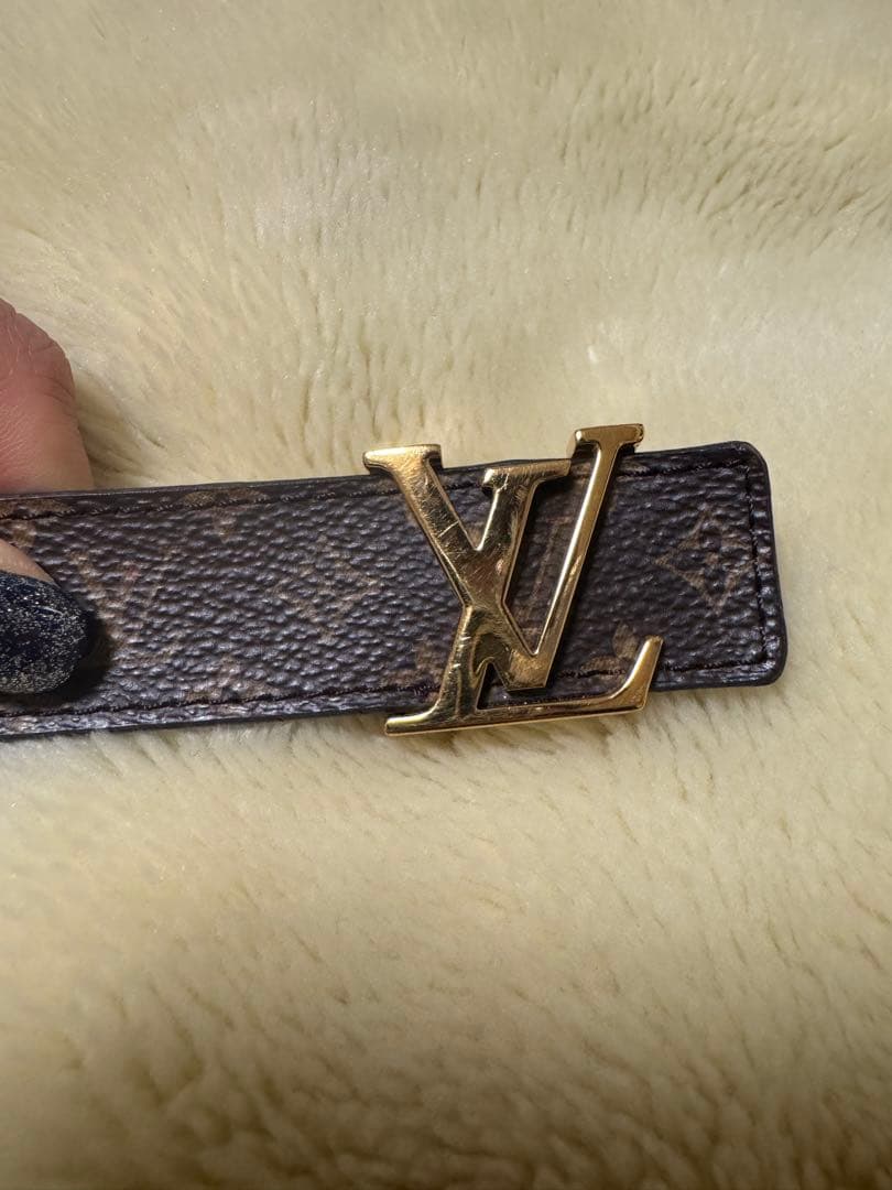 Louis Vuitton レザーベルト モノグラム