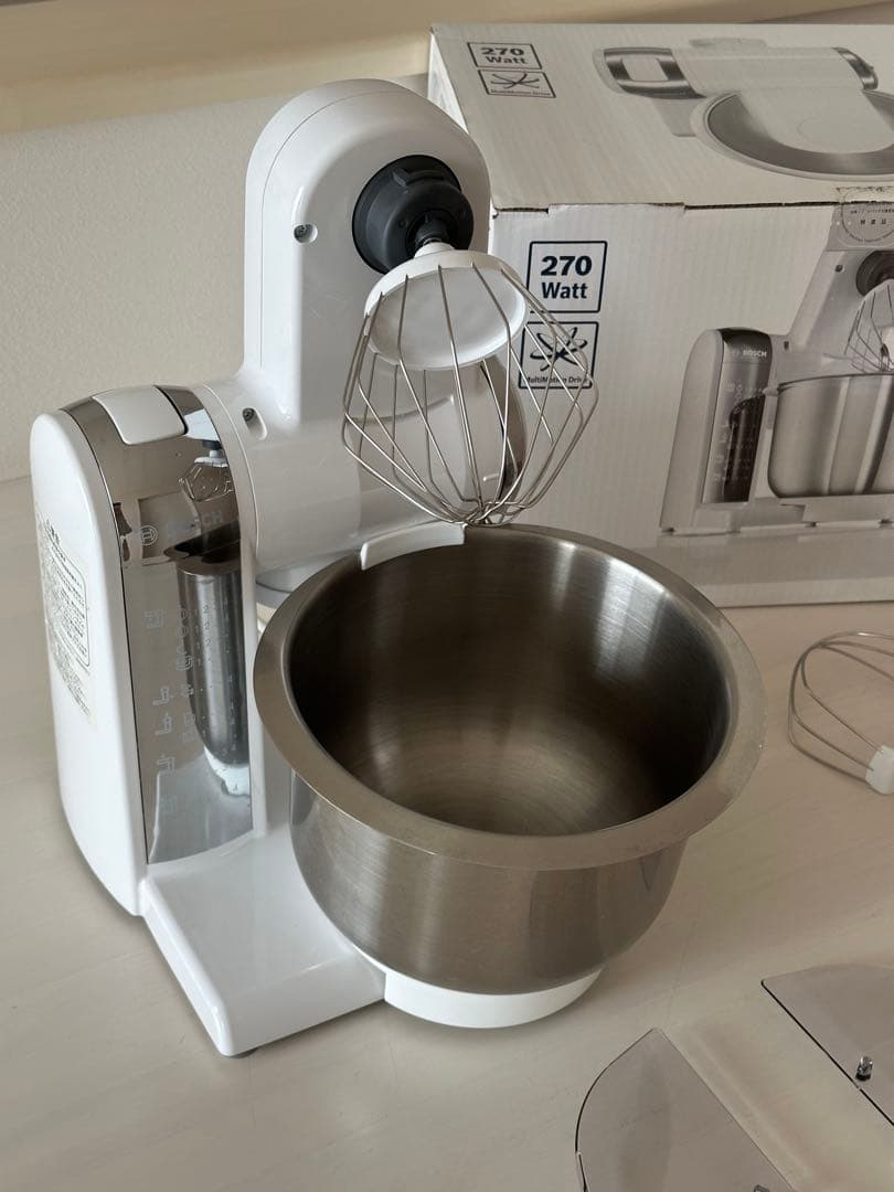 BOSCH コンパクトキッチンマシン 270W スタンドミキサー