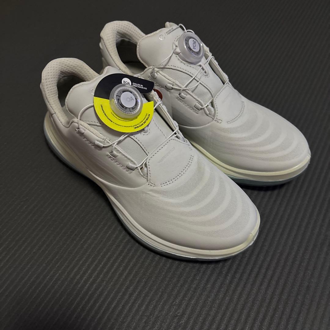 訳あり/未使用エコーゴルフ シューズ レディース ボア LT1 BOA