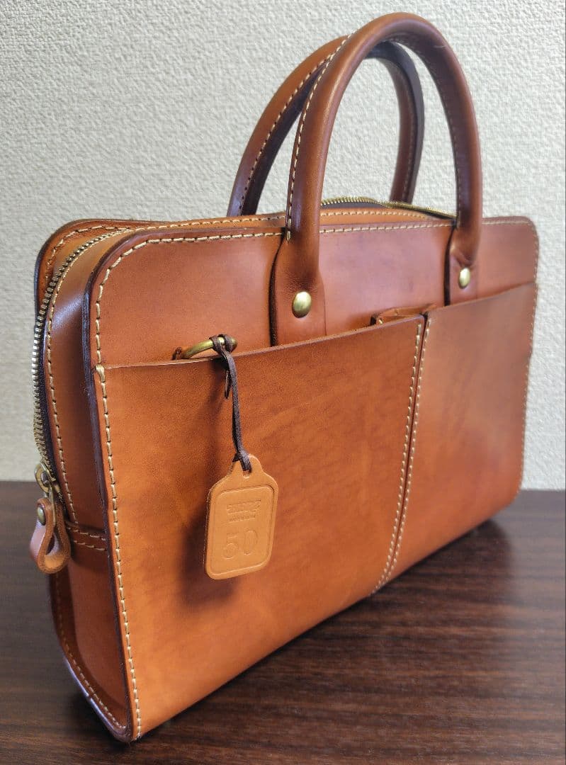 【美品】 HERZ ヘルツ 2way バッグ ロングセラー(BW-20)