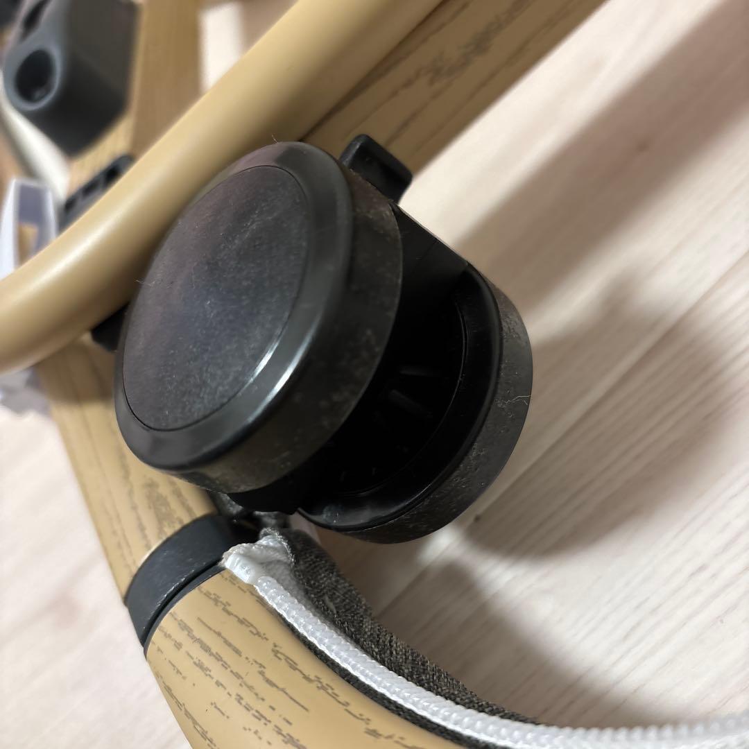 HZDMJ ベビーベッド　敷パッド2枚付き‼️ 折りたたみ　コンパクト　ベビー